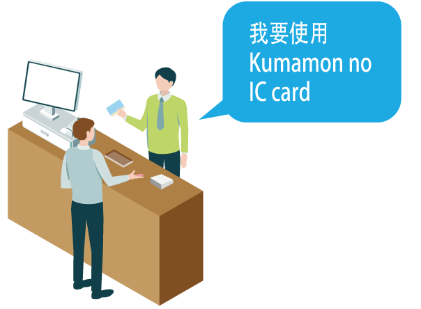 我要使用Kumamon no IC card