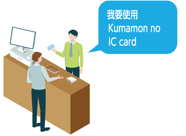 我要使用Kumamon no IC card